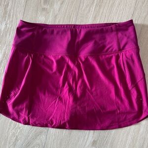 Athleta Run with it 14” skort